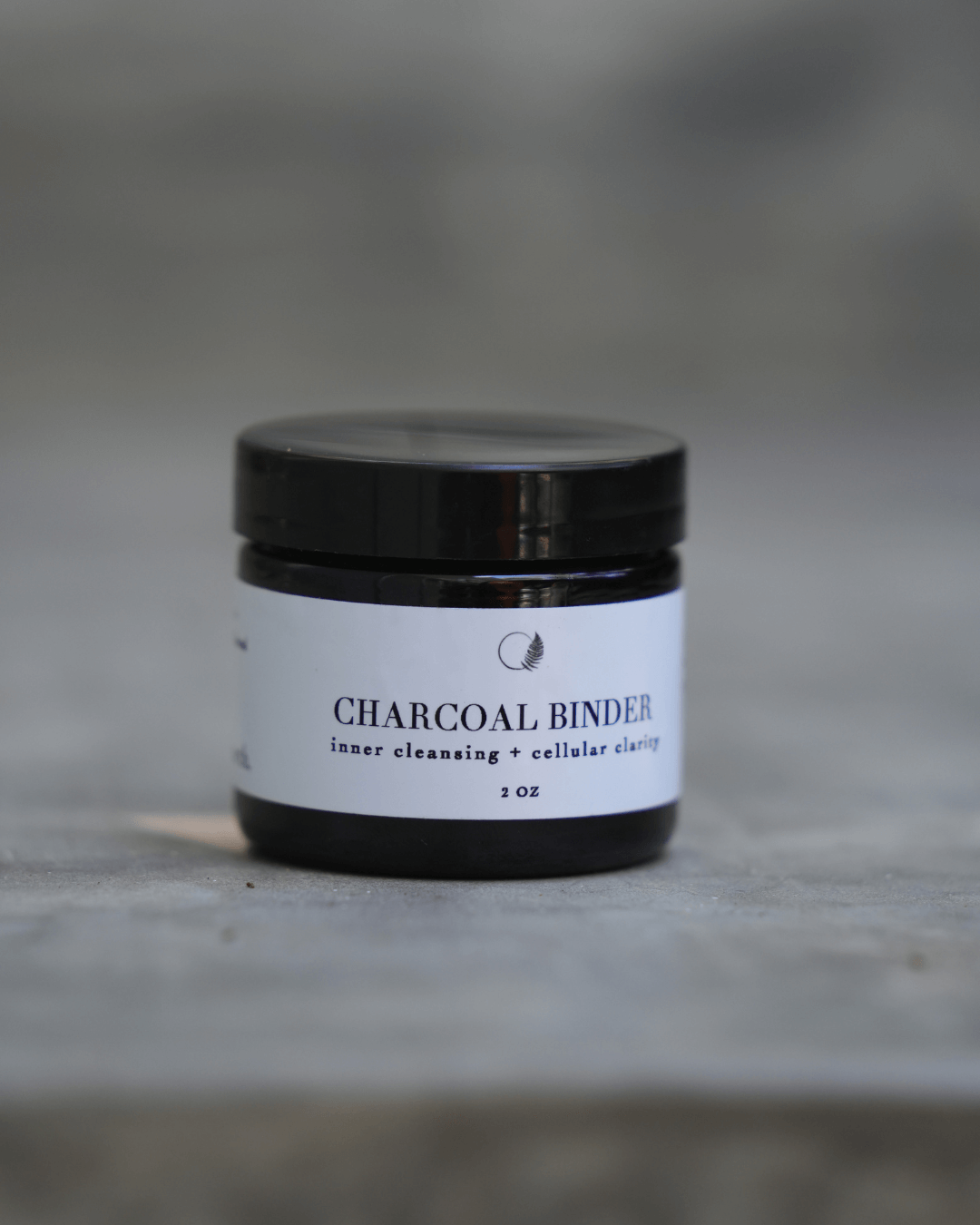 Fine activated coconut shell charcoal powder used in Charcoal Binder Cleanser for toxin and heavy metal binding