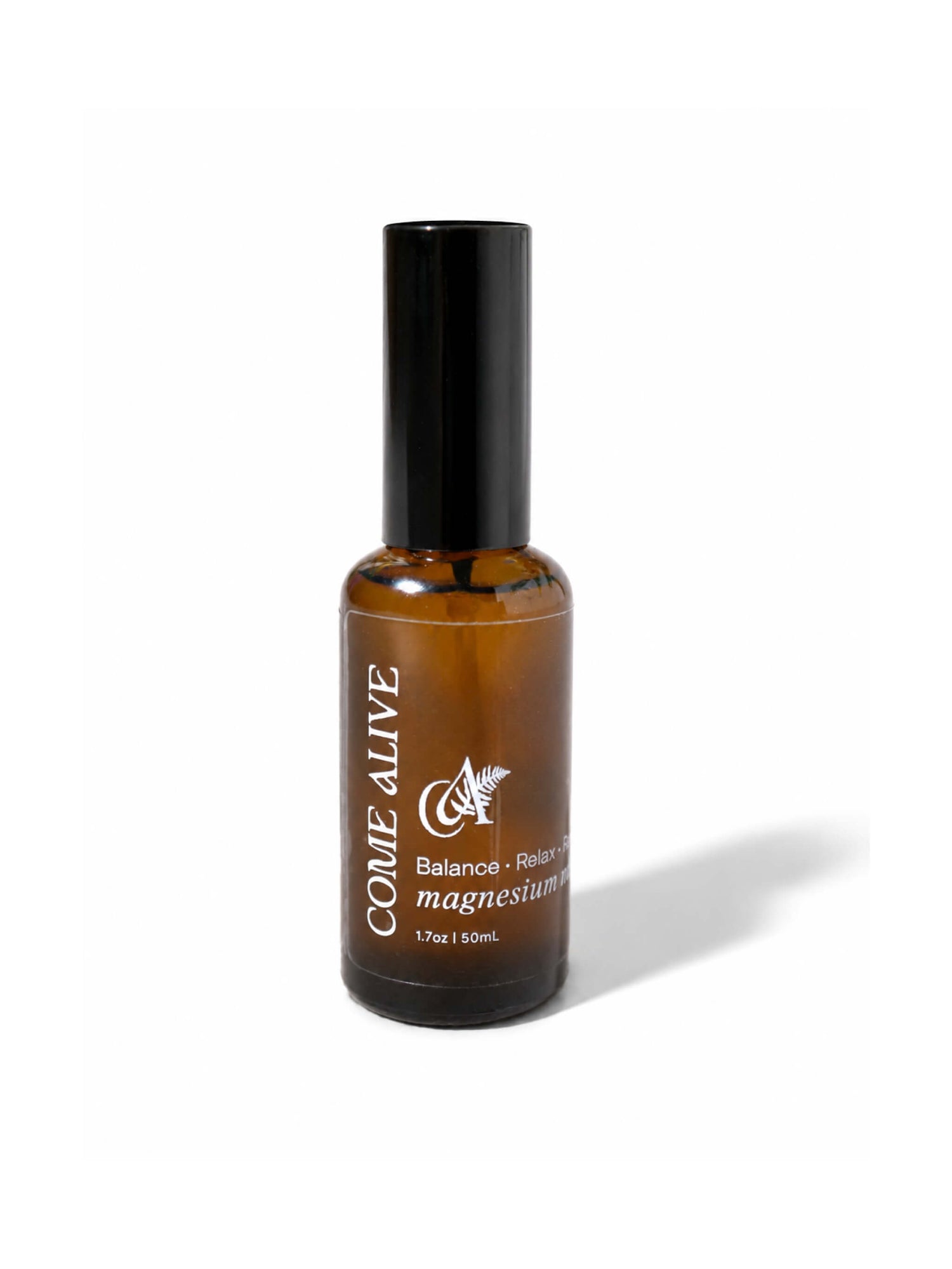 A concentrated daily magnesium ritual designed to restore calm, support recovery, and replenish one of the body’s most essential minerals—now in a portable 30-day Ritual Dose.

This magnesium-rich mist supports deep relaxation, restful sleep, muscle recovery, hormonal balance, and natural odor support through highly absorbable topical magnesium chloride and grounding botanical oils. Designed for modern life and daily use, Ritual Dose delivers the same award-winning Magnesium Mist formula in a convenient 2oz